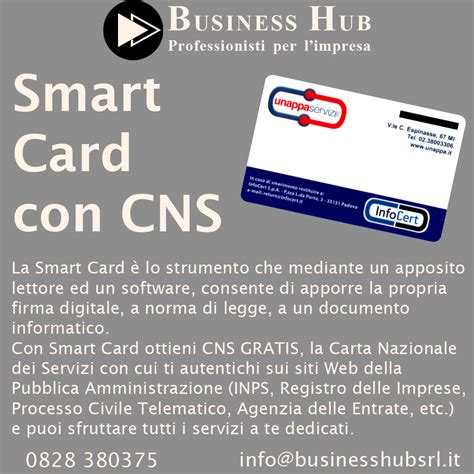 cns smart card|Servizi Telematici .